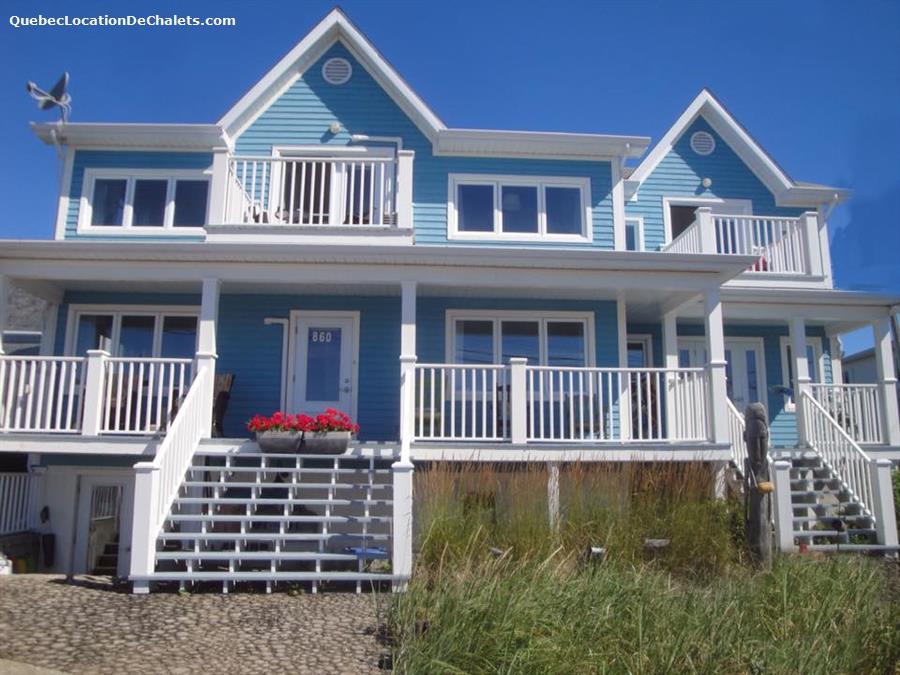 Chalet à louer Gaspésie, CarletonsurMer La Maison bleue loft ID 3247