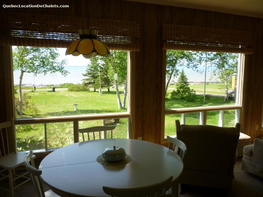 Chalet à louer Bas SaintLaurent, RivièreOuelle L'Oublière Rivière