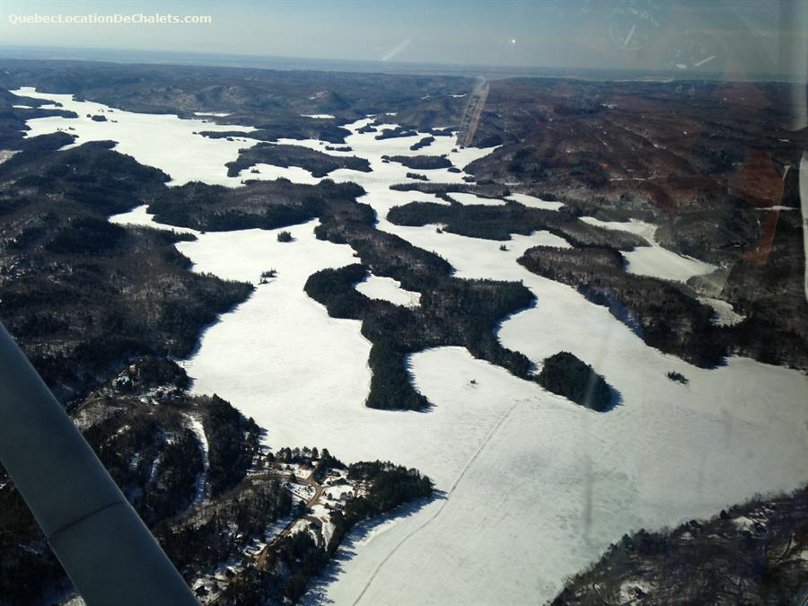 Cottage rental Québec, Laurentides, Boileau Auberge Lac Commandant ID