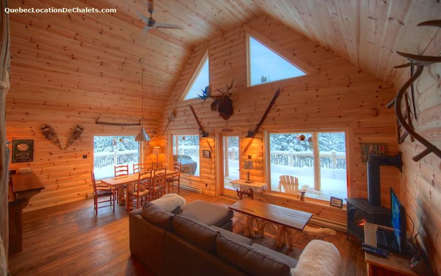 location chalet quebec avec spa