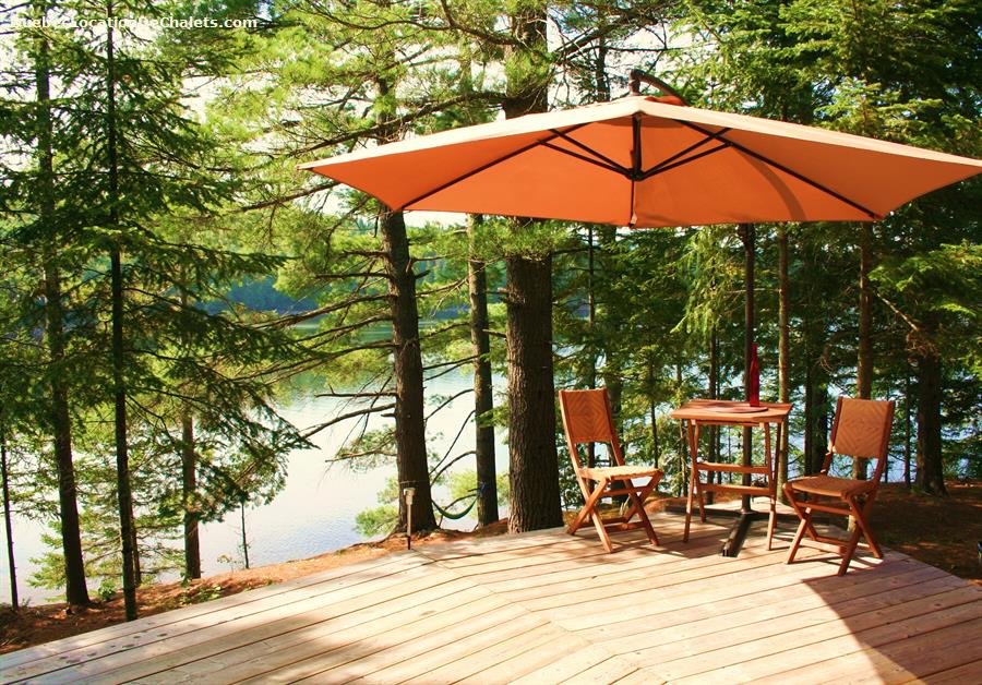 Chalet à louer Laurentides, NotreDameduLaus Yourte aux Huards ID 4958