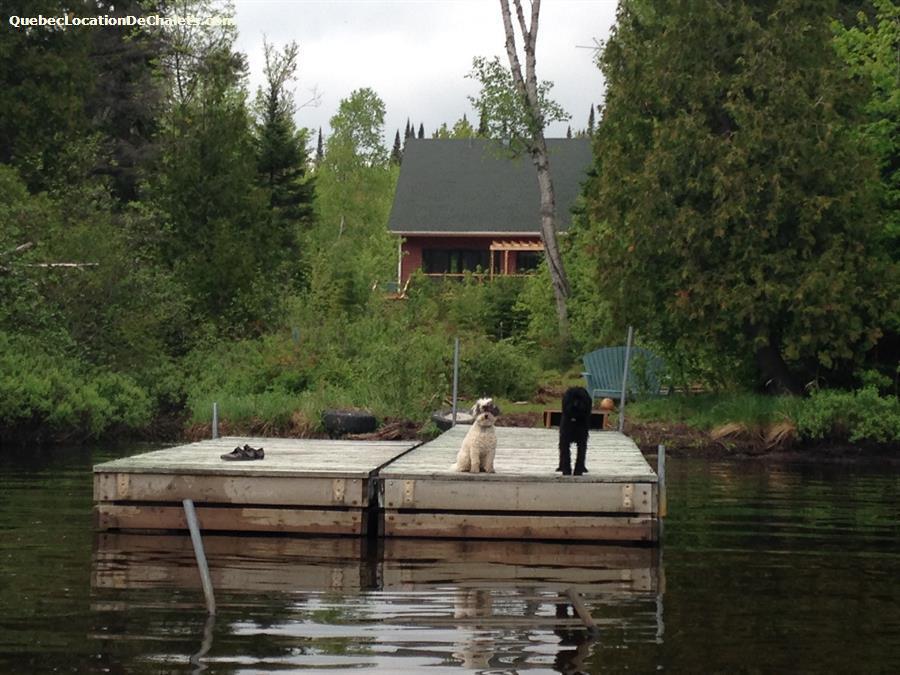 chalet a louer st-donat
