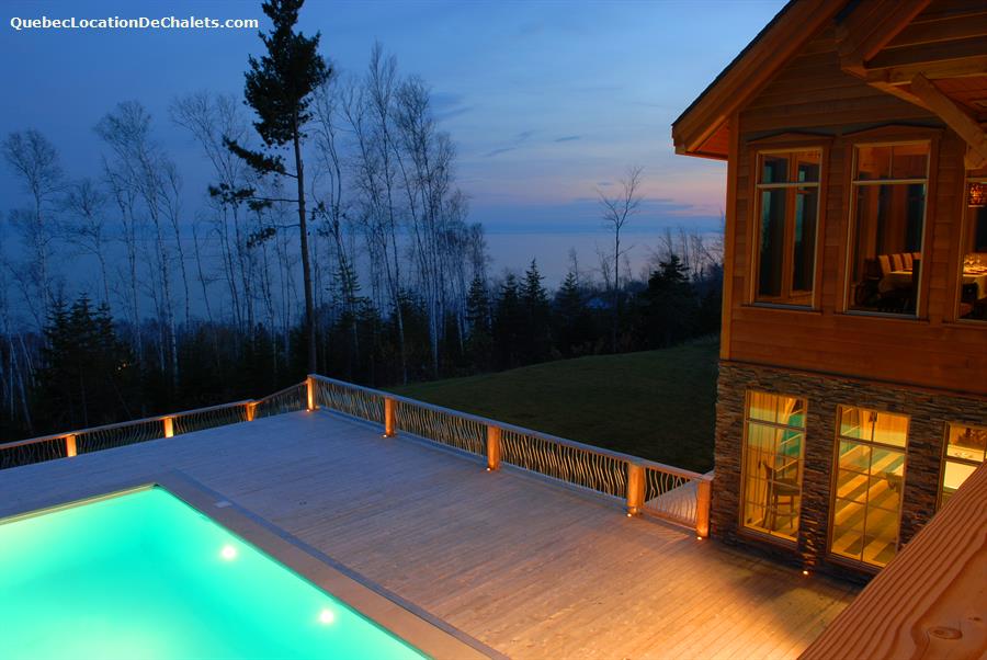 Chalet à louer Charlevoix, PetiteRivièreSaintFrançois Villa Marvic