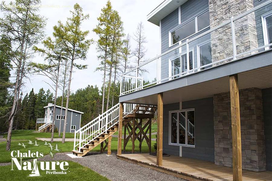 Chalet à louer SaguenayLacStJean, Péribonka Domaine des Chalets Nature Péribonka