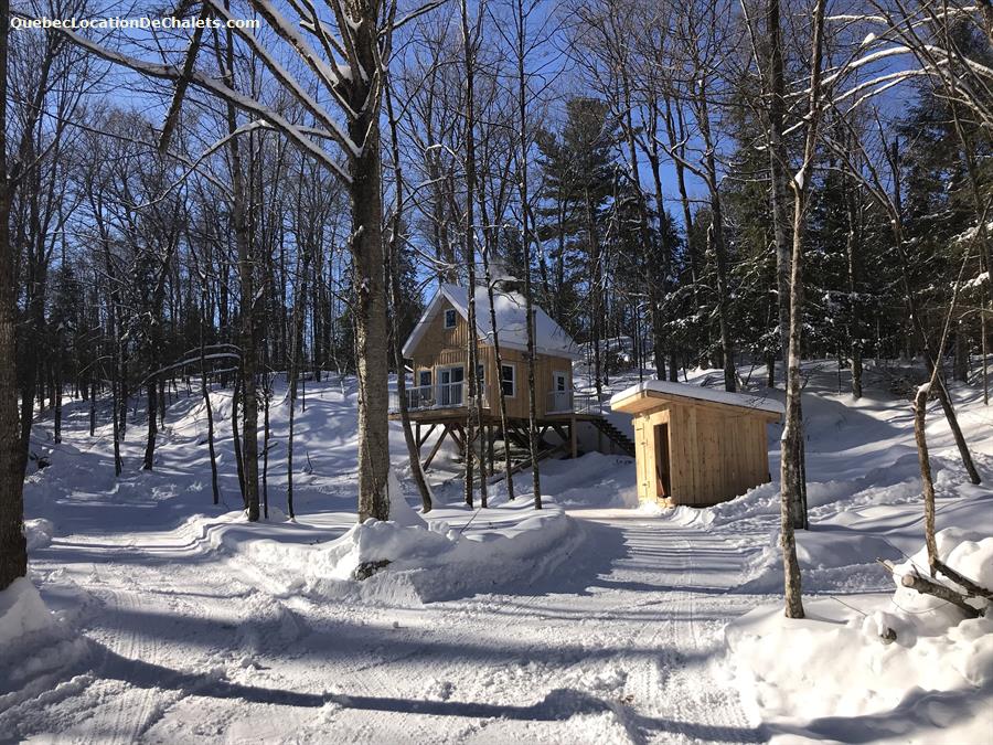 Chalet à louer Laurentides, NotreDameduLaus La Cache d'Alexis
