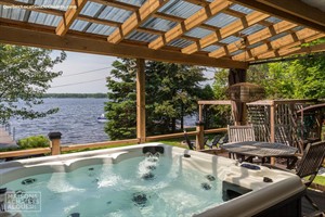 chalets à louer bord de l'eau Beaulac-Garthby, Chaudière Appalaches