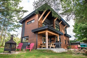 chalets avec plage privée Saint-Claude, Estrie/Cantons-de-l'est