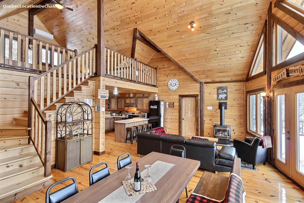 Chalet à louer Lanaudière, SaintMicheldesSaints Chalet Gentiane Chalet à louer Lanaudière, SaintMicheldesSaints Chalet Gentiane
