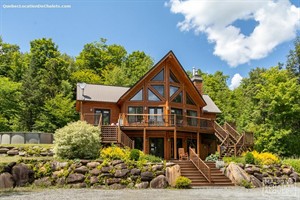 chalets en bois rond Dudswell, Estrie/Cantons-de-l'est