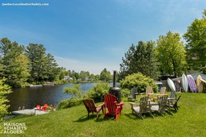 chalets avec plage privée Saint-Claude, Estrie/Cantons-de-l'est
