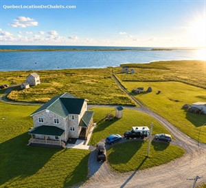 chalets à louer bord de l'eau Havre-Aubert, Îles-de-la-Madeleine