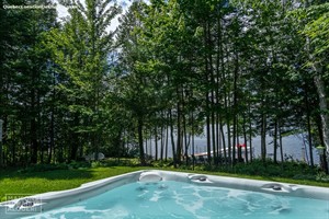 chalets à louer bord de l'eau Stratford, Chaudière Appalaches