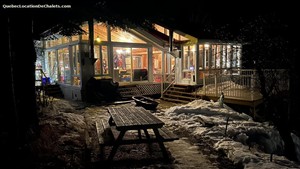 waterfront cottage rentals Saint-Alexis-des-Monts, Mauricie