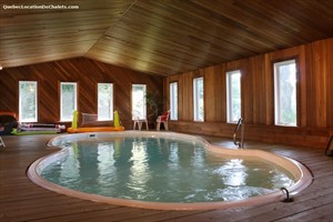 chalets à louer bord de l'eau St-Félix-de-Kingsey, Centre du Québec