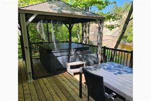 waterfront cottage rentals Mandeville, Lanaudière