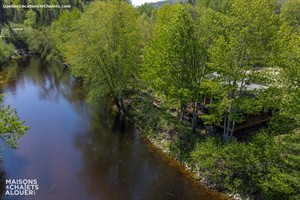 chalets à louer bord de l'eau Mandeville, Lanaudière