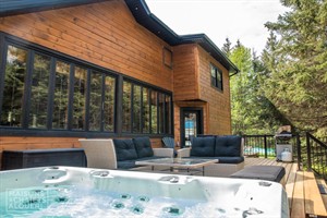 chalets à louer bord de l'eau Mandeville, Lanaudière