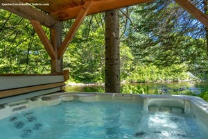 chalets à louer bord de l'eau Mandeville, Lanaudière