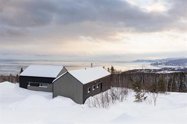 chalets en pourvoirie Cap-à-l'Aigle, Charlevoix