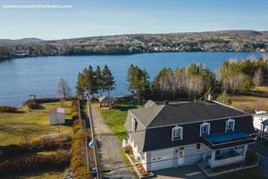 waterfront cottage rentals Pohénégamook, Bas Saint-Laurent
