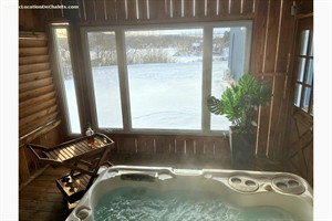 chalets à louer bord de l'eau Rivière-à-Pierre, Québec