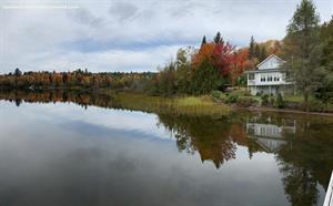 ski cottage rentals at the base of a mountain Entrelacs, Lanaudière