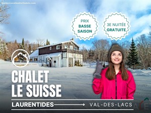 cottage rentals Val-des-Lacs, Laurentides