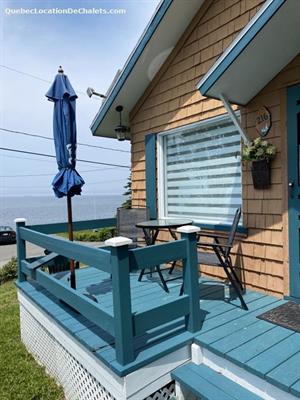 chalets à louer bord de l'eau Saint-Simon-sur-Mer, Bas Saint-Laurent