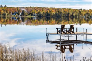 chalets à louer bord de l'eau Beaulac-Garthby, Chaudière Appalaches