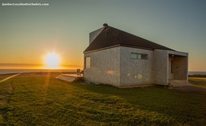chalets bord de l'eau riverains Havre-Aubert, Îles-de-la-Madeleine