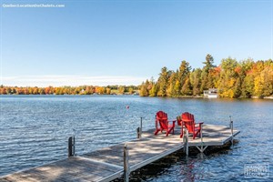 waterfront cottage rentals St-Benoit-Labre, Chaudière Appalaches
