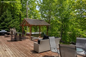 chalets avec plage privée Mandeville, Lanaudière