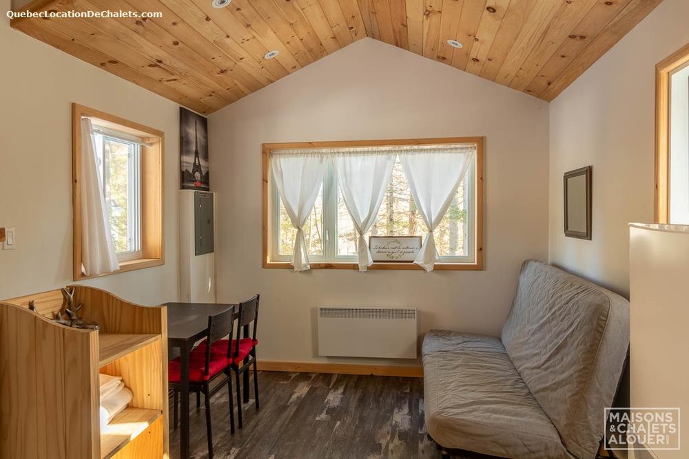 Chalet à louer Lanaudière, sainteÉmélie de l'Énergie Le Yukon Mini
