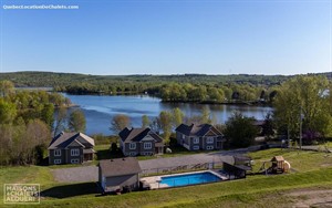 chalets à louer bord de l'eau Saint-Rémi-de-Tingwick, Centre du Québec