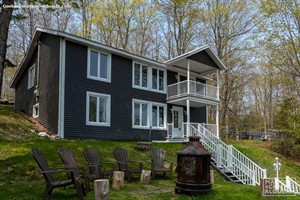 chalets à louer bord de l'eau Piopolis, Estrie/Cantons-de-l'est