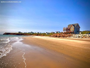 chalets à louer bord de l'eau Bassin, Îles-de-la-Madeleine