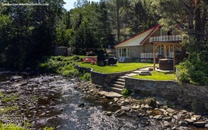chalets à louer bord de l'eau Mandeville, Lanaudière