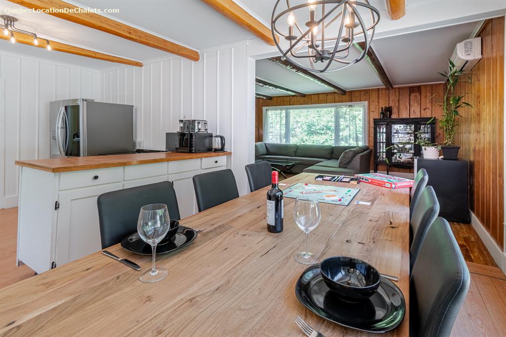 Chalet à louer Québec, FossambaultSurLeLac Chalet Fossambault spa