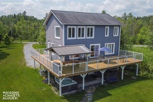 waterfront cottage rentals Beaulac-Garthby, Chaudière Appalaches