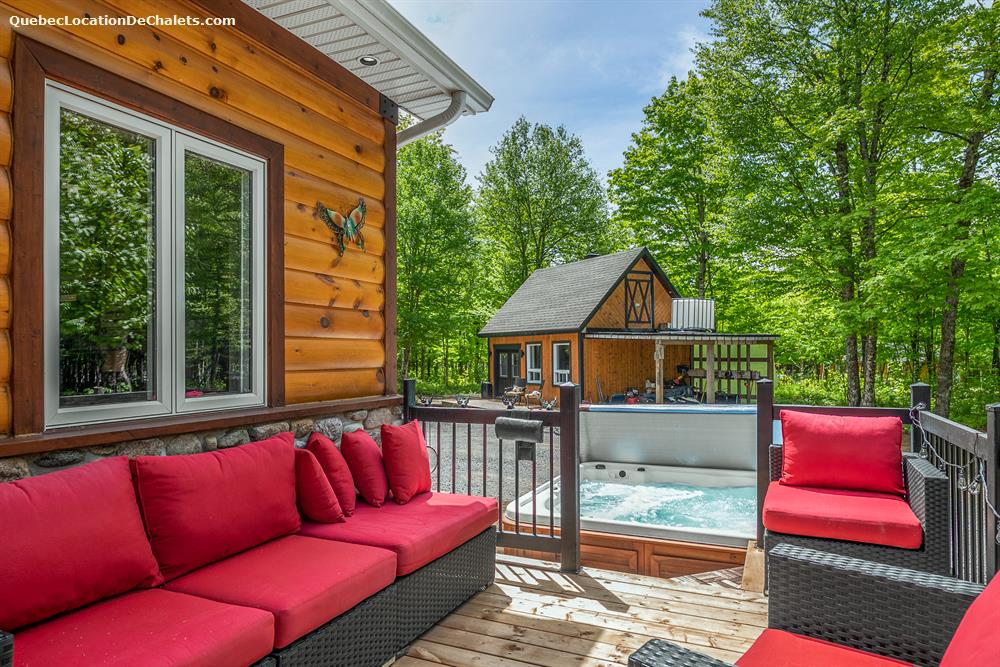 Chalet à louer Charlevoix, Saintebrigittedelaval CHALETDESCERFS