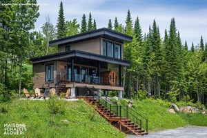chalets ski-in/ski-out au pied des pentes  Adstock, Chaudière Appalaches