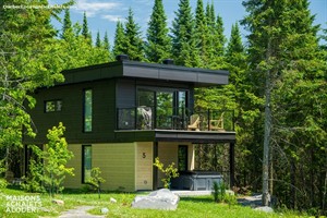 chalets ski-in/ski-out au pied des pentes  Adstock, Chaudière Appalaches