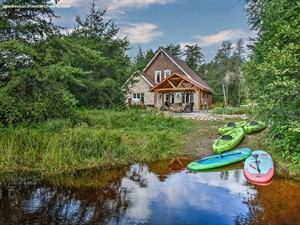 waterfront cottage rentals Saint-Côme, Lanaudière