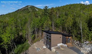 chalets ski-in/ski-out au pied des pentes  Adstock, Chaudière Appalaches