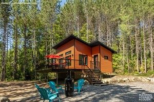 chalets à louer bord de l'eau Saint-Romain, Estrie/Cantons-de-l'est