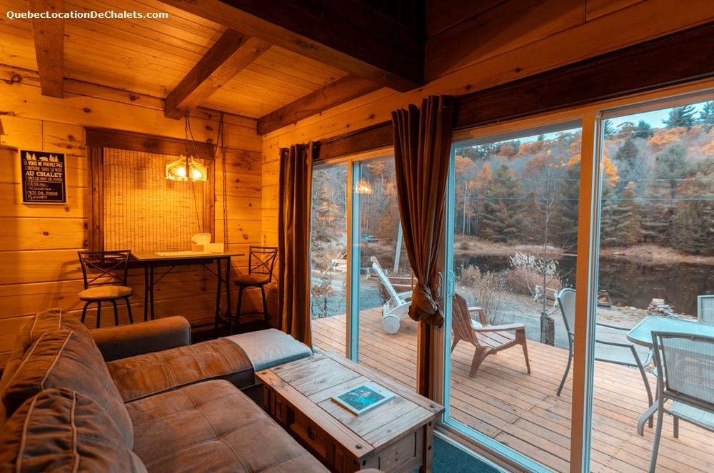 Chalet à louer Laurentides, GrenvillesurlaRouge Le Refuge et Spa