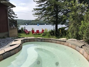 chalets à louer bord de l'eau Eastman, Estrie/Cantons-de-l'est