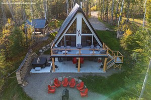 waterfront cottage rentals Trois-Rives, Mauricie