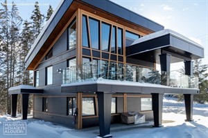 chalets ski-in/ski-out au pied des pentes  Adstock, Chaudière Appalaches