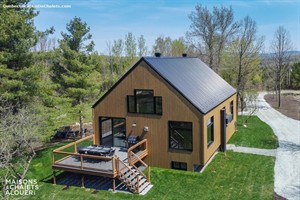 chalets avec plage privée Saint-Julien, Chaudière Appalaches